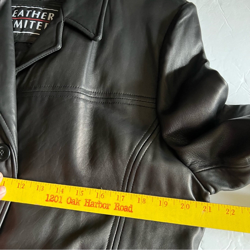 NOS Leather Limited Black Coat Thermolite Active Removable Insulation Women’s L - Picture 9 of 15